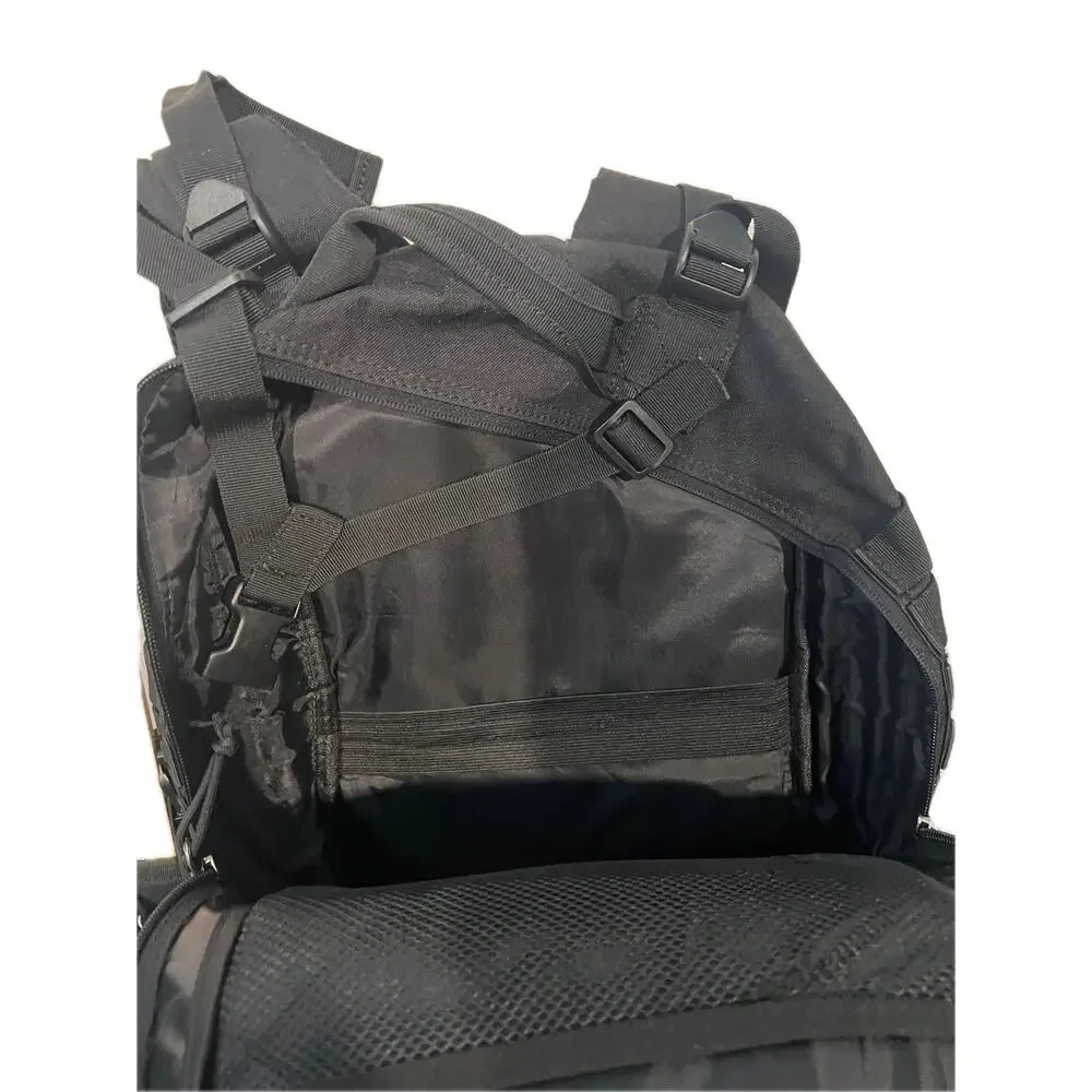 Reebow Black Tactical Backpack Small 21L